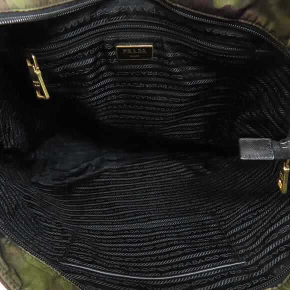 PRADA Camouflage Tote Bag Nylon Material - Picture 5 of 11